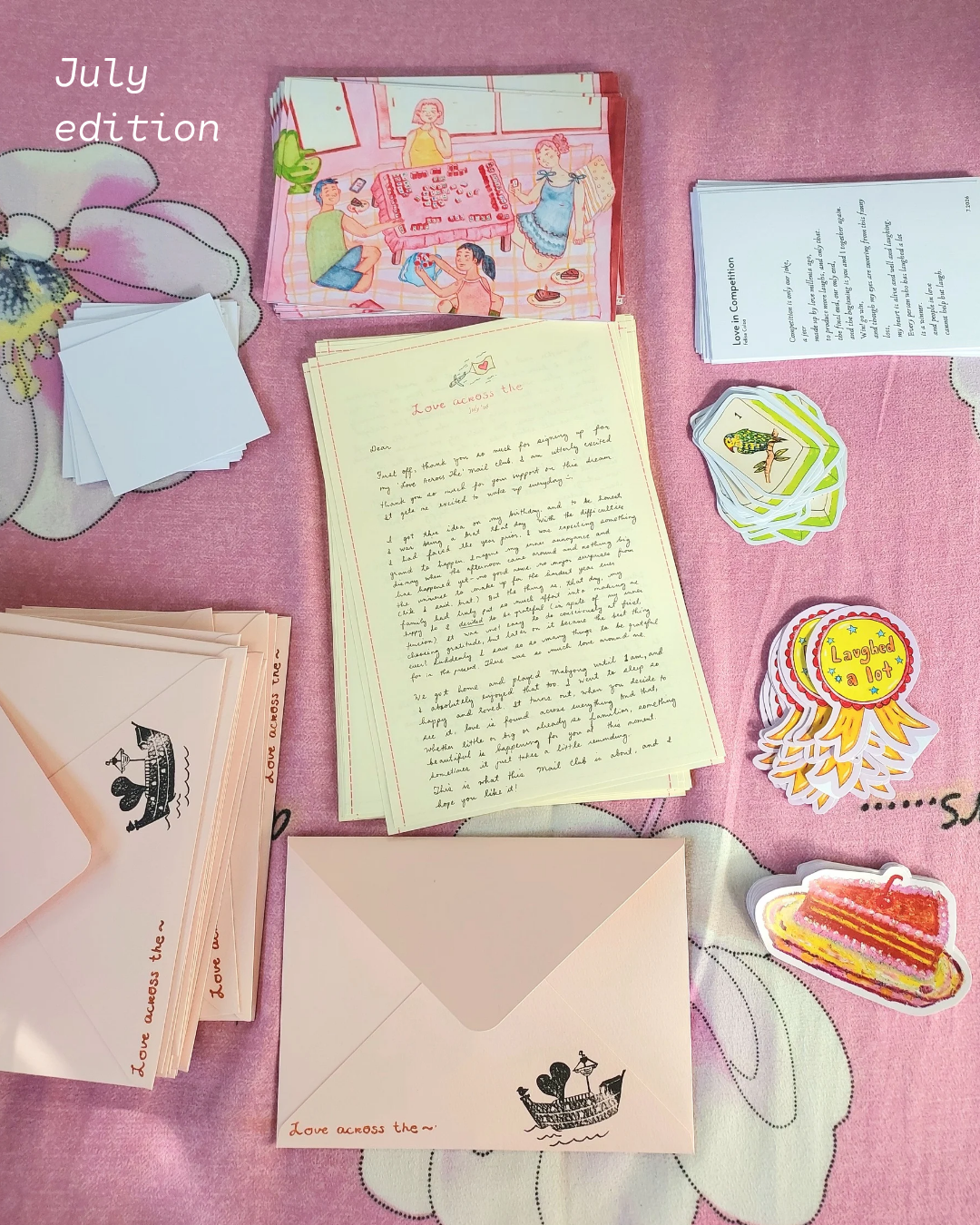 Catch-up Mail #1 - July